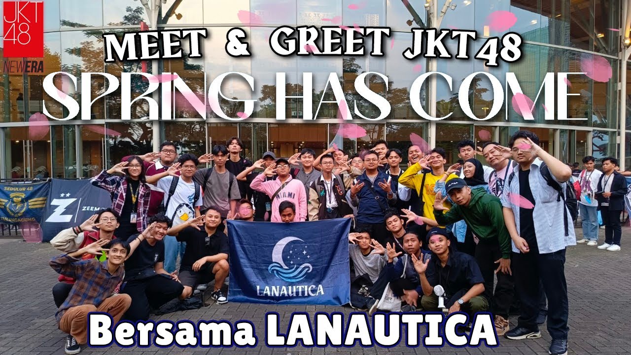 Lebaran Para Wota - Vlog MNG Spring Has Come video thumbnail